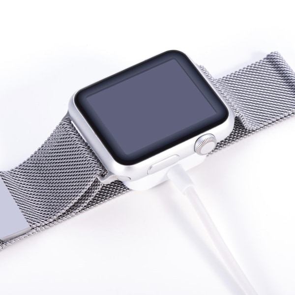 Apple Watch Series 1 / 2 / 3 1m Data Sync USB-opladerkabel - Hvid White