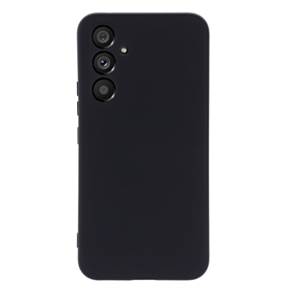 Matt Samsung Galaxy A54 skal av flytande silikon - Svart Svart