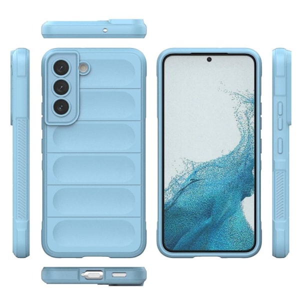 Pehmeä kahva muotoiltu kuori Samsung Galaxy S22 Plus - Vauvasininen Blue
