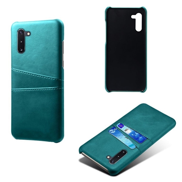 Dual Card Samsung Galaxy Note 10 kuoret - Vauvasininen Blue