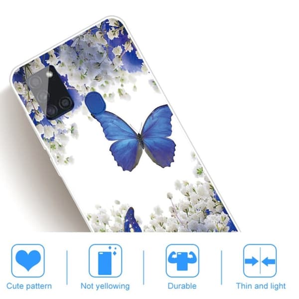 Deco Samsung Galaxy M51 cover - Blå Blue
