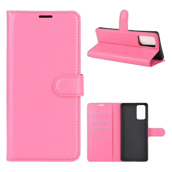 Classic Samsung Galaxy Note 20 flip etui - Rose Pink