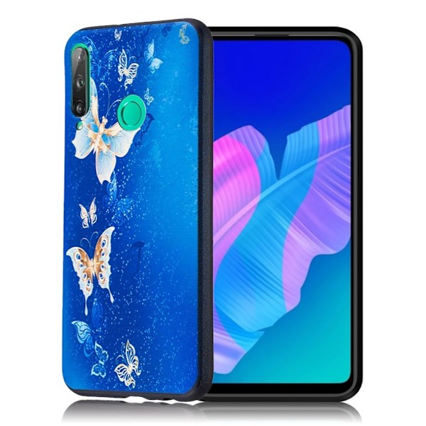 Imagine Huawei P40 Lite E deksel - Vakre Sommerfugler Multicolor