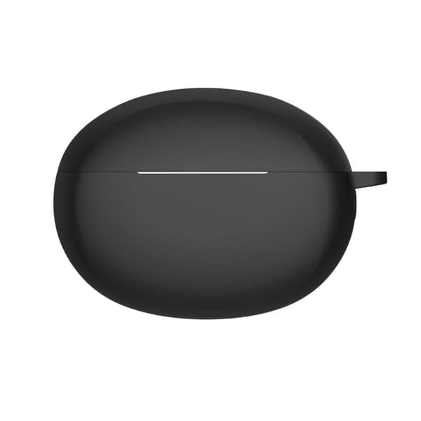 Oppo Enco X2 silikoneetui med spænde - Sort Black