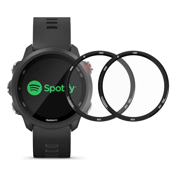 2Pcs Garmin Forerunner 245 PMMA näytön suojus Transparent