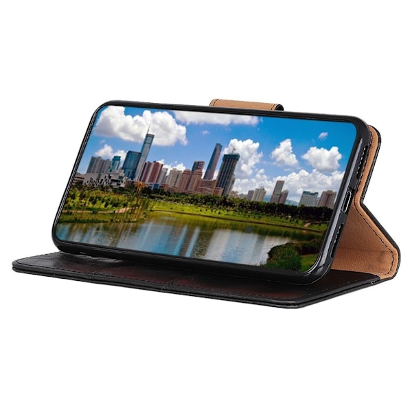 Neptune läder Motorola Moto G8 Play fodral - Svart Svart