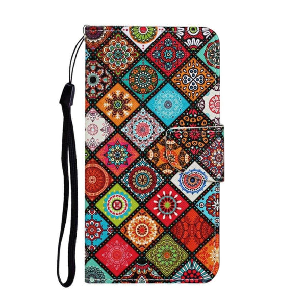 Wonderland Samsung Galaxy M02 / A02 Flip Etui - Terning Multicolor