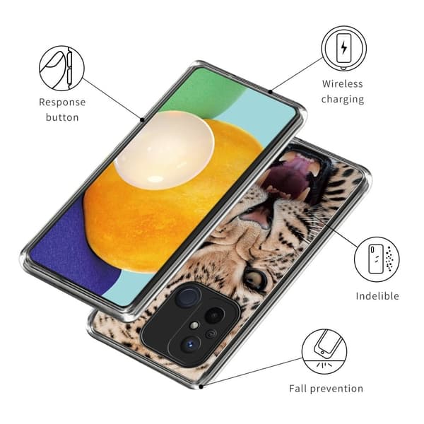 Deco Xiaomi Redmi 12C deksel - Leopard Brown