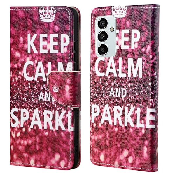 Wonderland Samsung Galaxy M23 flip etui - Krone Red