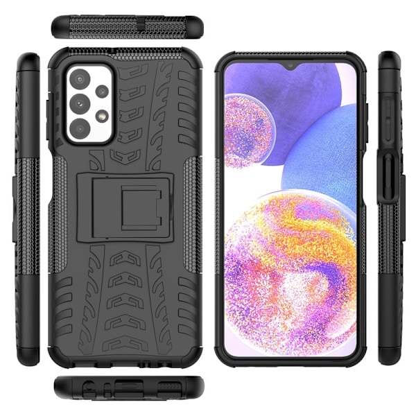 Offroad Samsung Galaxy A23 cover - Sort Black