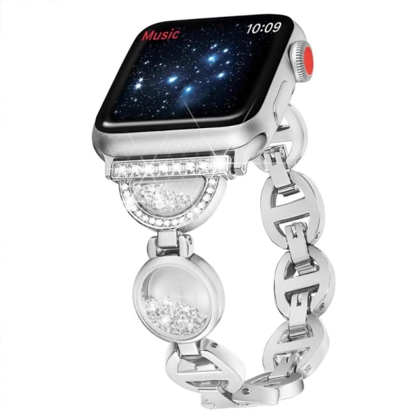 Apple Watch Series 8 (45 mm) / Watch Ultra urrem i rustfrit stål Silver grey
