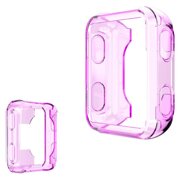 Garmin Forerunner 35 / 30 clear TPU cover - Transparent Purple Purple