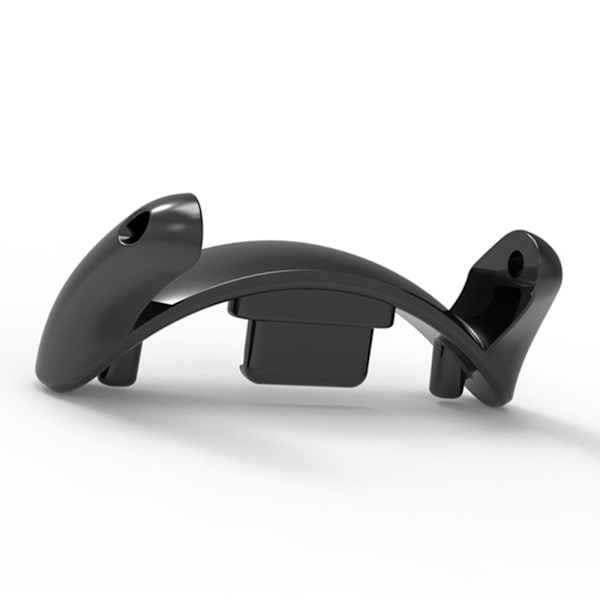 12 mm 1 par adapter i rustfrit stål til Xiaomi Smart Band 8 - Sort Black