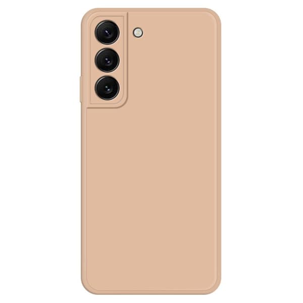 Skråt gummicover mod fald til Samsung Galaxy S22 Plus - Orange Orange