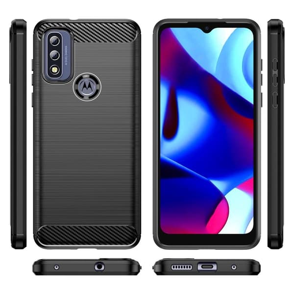 Carbon Flex Etui Motorola G Pure - Sort Black