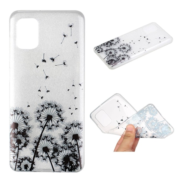 Deco Samsung Galaxy A31 Etui - Mælkebøtte Black