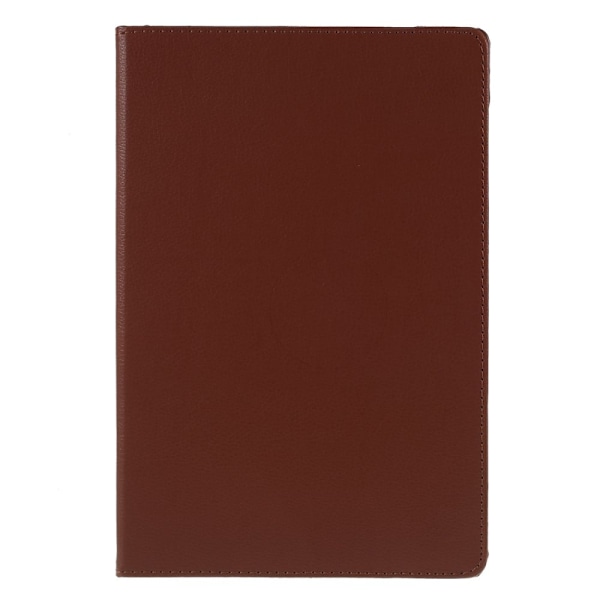 Vikbart fodral med Lichi-textur för Samsung Galaxy Tab S6 Lite - Brun Brun