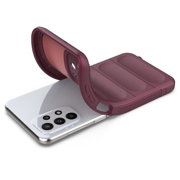 Blødt grebsformet cover til Samsung Galaxy A23 5G - Rød Red