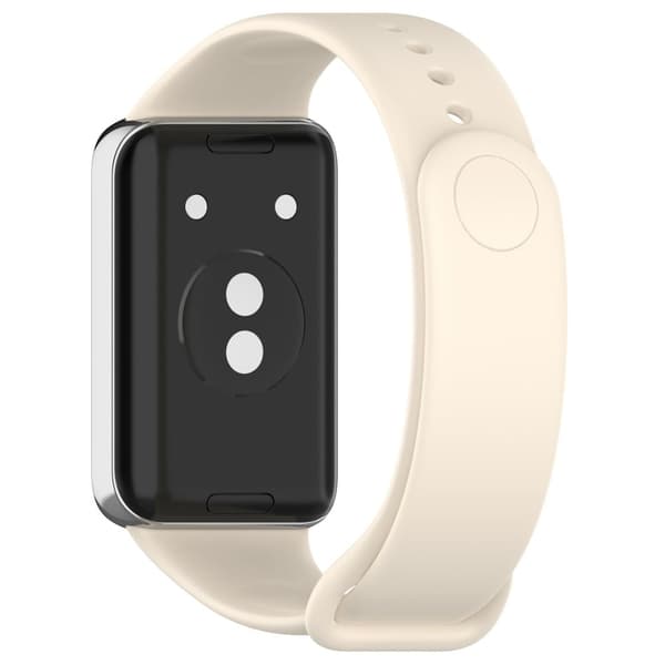 Honor Band 9 silikonarmband för klocka - Stjärnljus Silvergrå