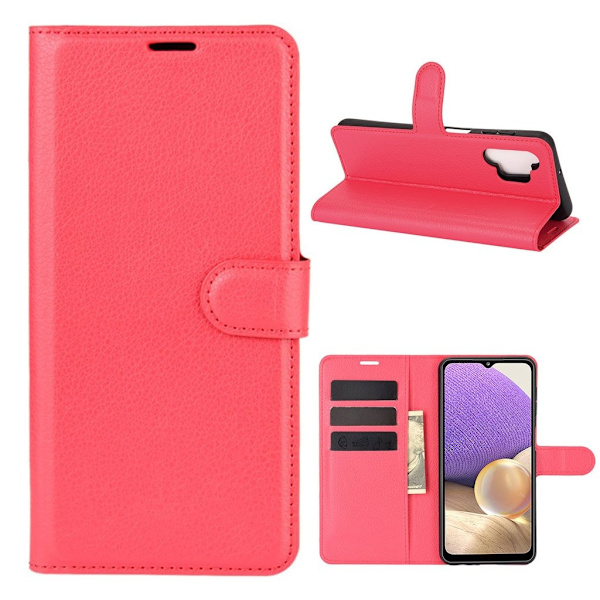 Classic Samsung Galaxy A32 Flippetui - Rød Red