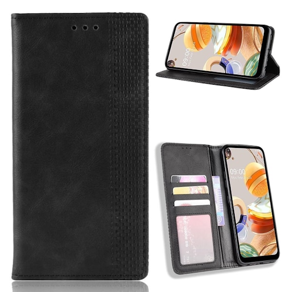 Bofink Vintage LG K61 Etui - Sort Black