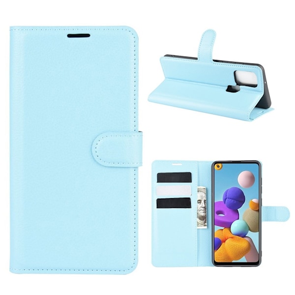 Classic Samsung Galaxy A21s kotelot - Sininen Blue