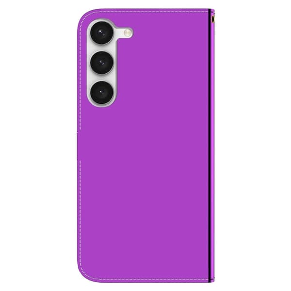 Mirror Samsung Galaxy S23 Flip Etui - Lilla Purple