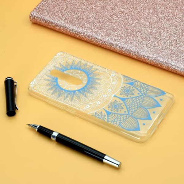 Deco Xiaomi Redmi K30 Pro / Poco F2 Pro deksel - Blå blomst Blue