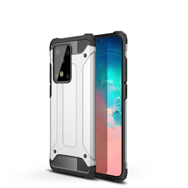 Armor Guard etui - Samsung Galaxy S20 Ultra - Sølv Silver grey