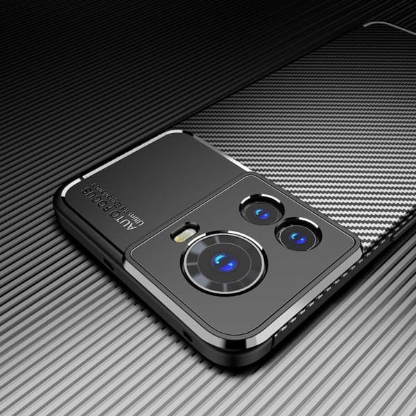 Carbon Shield OnePlus Ace kotelot - Sininen Blue