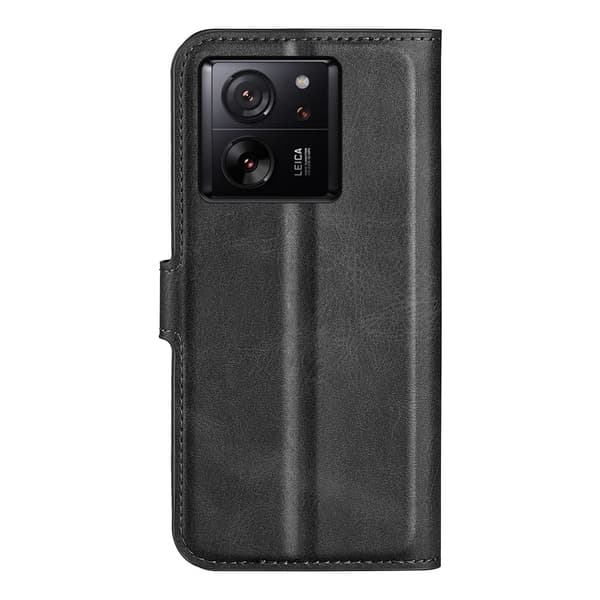 Lompakko Nahkakotelo For Xiaomi 13t - Musta Black