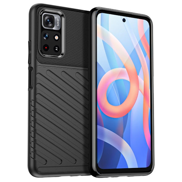 Thunder Xiaomi Redmi Note 11T 5G / 11S 5G Etui - Sort Black