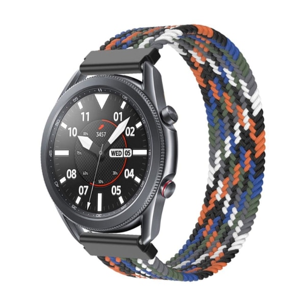 Elastic braid nylon watch strap for Samsung Galaxy Watch 4 - Jea multifärg