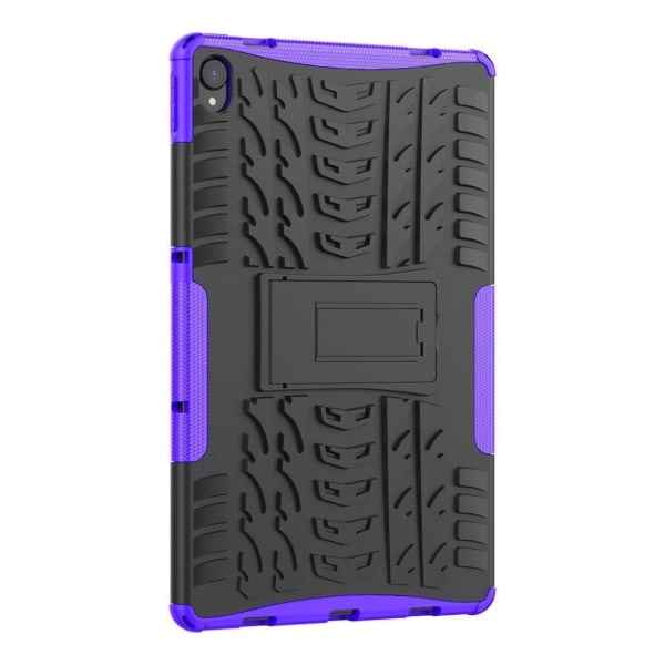 Lenovo Tab P11 cool tyre + hybrid case - Purple Purple
