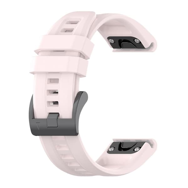 Garmin Fenix 7X / 7X Solar / Tactix 7 klockarmband i silikon - Rosa Rosa