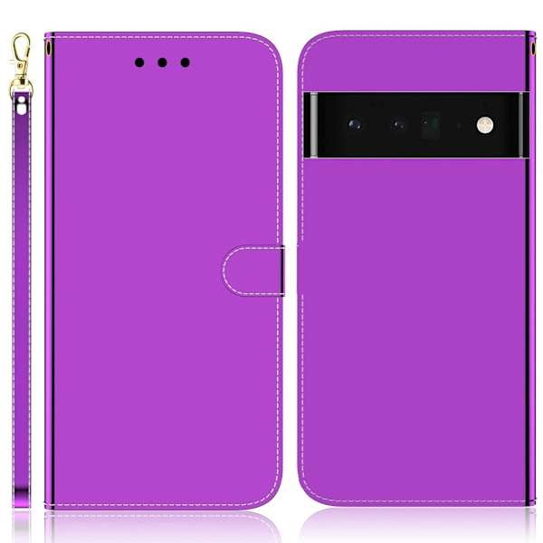 Mirror Google Pixel 6 flip case - Violetti Purple