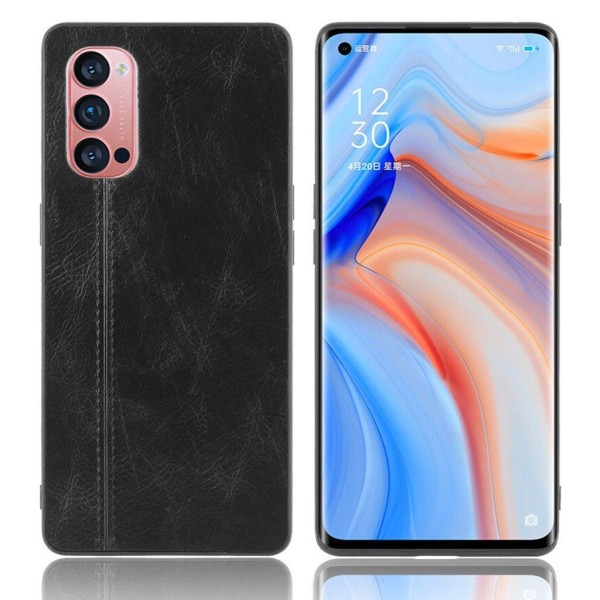 Admiral Oppo Reno4 Pro 5G kuoret - Musta Black