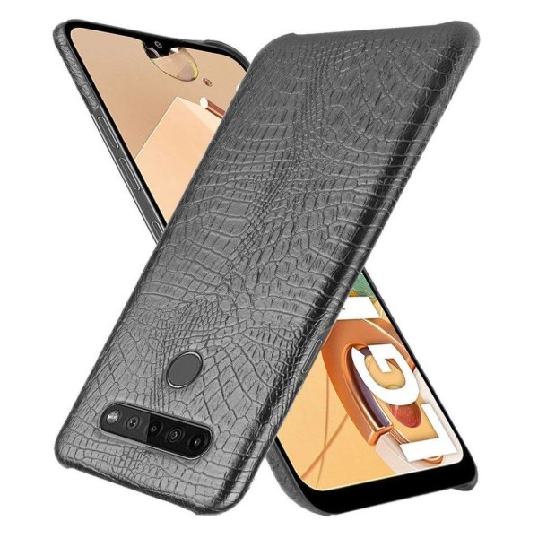 Croco kuoret - LG K41S - Musta Black