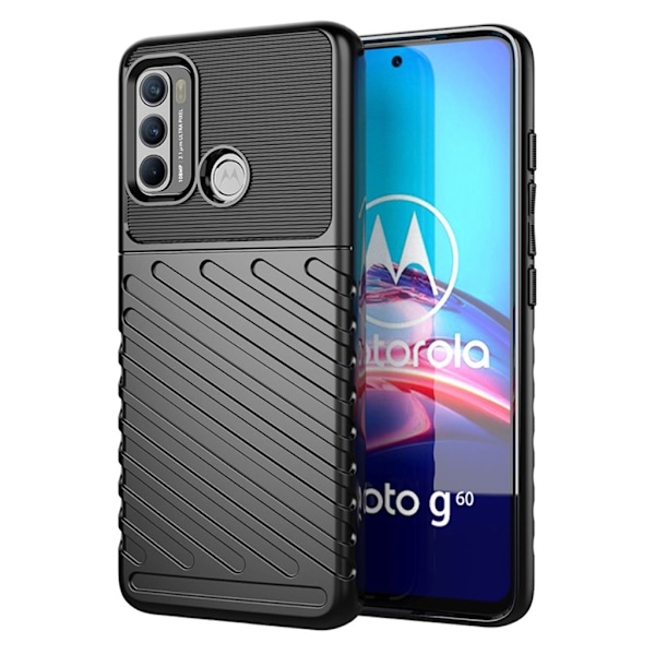 Thunder Motorola Moto G40 Fusion / G60 Etui - Sort Black