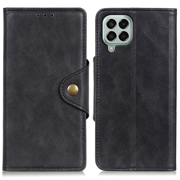 Alpha läder Samsung Galaxy M33 5G fodral - Svart Svart