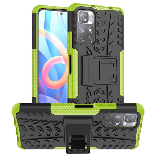 Offroad Etui Xiaomi Redmi Note 11 / Poco M4 Pro 5g - Grønn Green