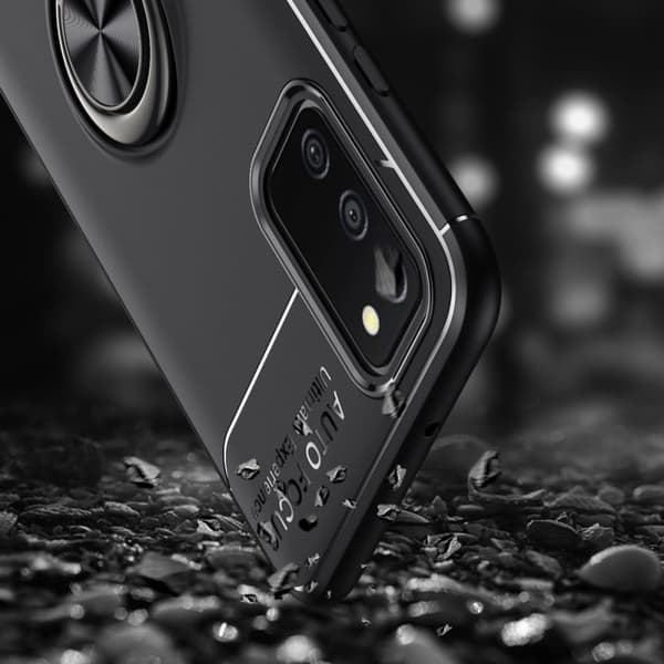 Ringo Etui Samsung Galaxy A03s - Svart / Gull Black