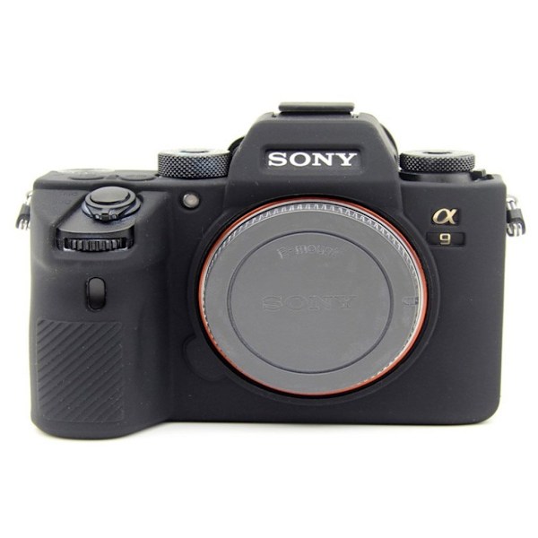 Sony Alpha A9 blødt silikone etui - Sort Black