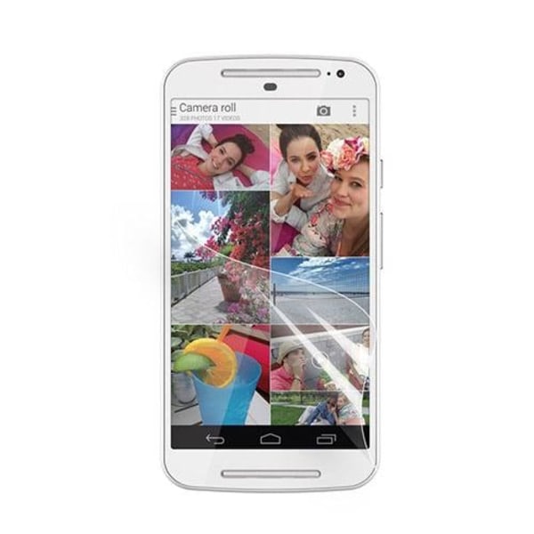 Displayskydd (Klar) till Motorola Moto G2 Transparent