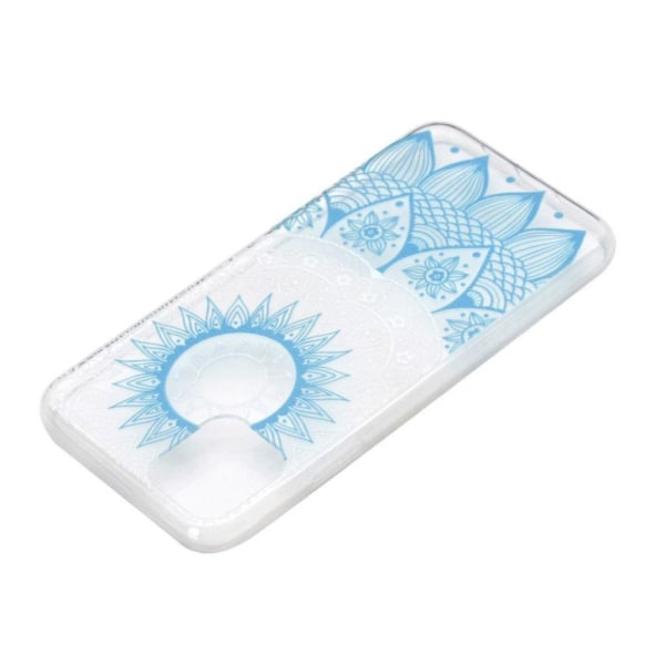 Deco iPhone 12 Pro Max case - Blue Pattern Blue