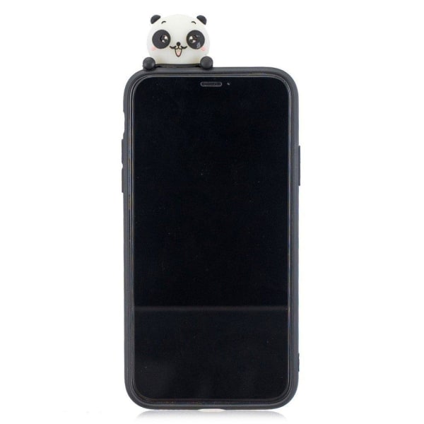Cute 3D iPhone 11 Pro Max kuoret - Musta / Panda Black