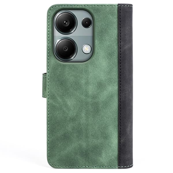 Tofarget lærdeksel for Xiaomi Redmi Note 13 Pro 4G - Grønn Green