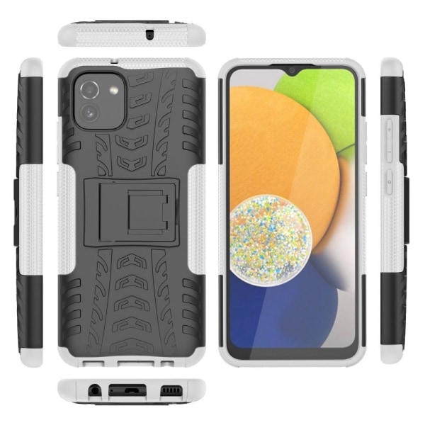 Offroad Suojakotelo Samsung Galaxy A03 - Valkoinen White