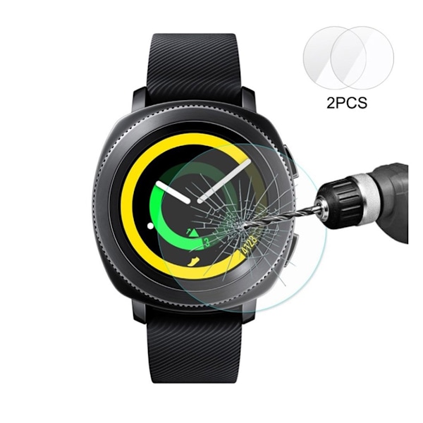 Hat Prince Samsung Gear Sport beskyttelsesskærm med 2 styk Transparent