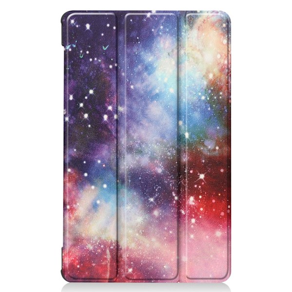 Lenovo Tab M8 (3:e generationen) läderfodral med trefaldigt mönster - Nebulosa multifärg
